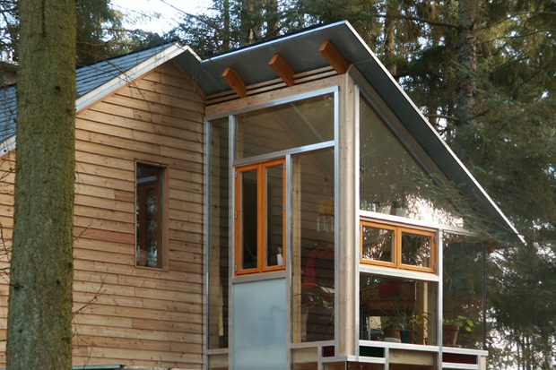 Aufstockung eines ehemaligen Ferienhause, Heidkate