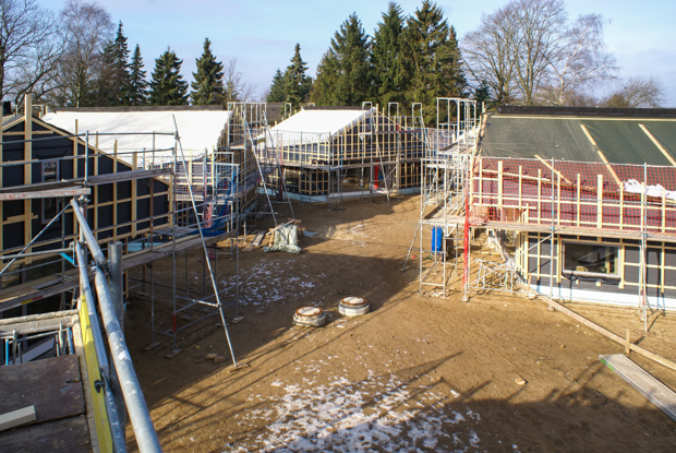 Kinderdorf Neumeimersdorf, Bauphase